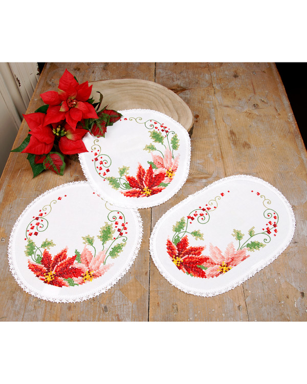Duksett Julestjerner 3-pk