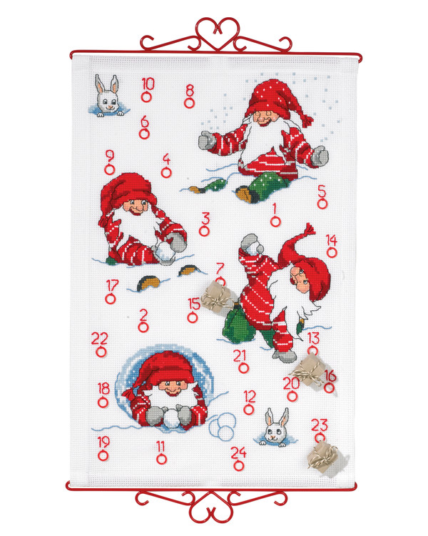 Broderipakke Kalender Nisselek