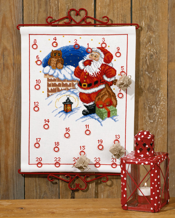Broderikit Kalender Problem på vägen