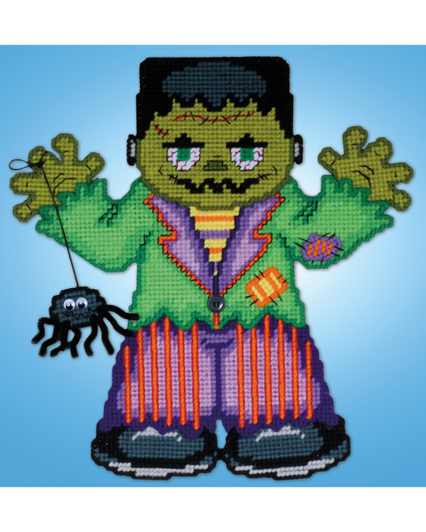 Plastic canvas Monster