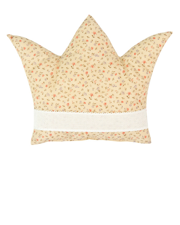 Tyynynpäällinen Kruunu keltainen
