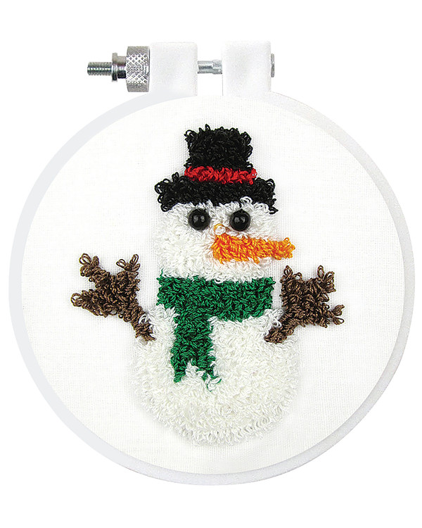 Punch needle Kit Herr Schneemann