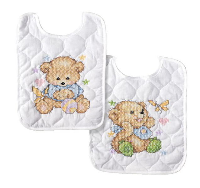 Broderikit Haklappar Björnungar 2-pack