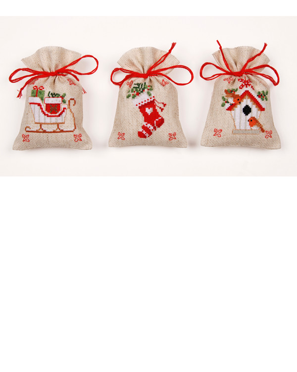 Dufttütchen Weihnachten 3-er Pack