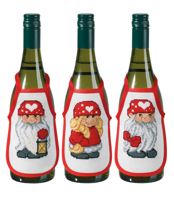Flaskeforklær Trollnisser 3-pk