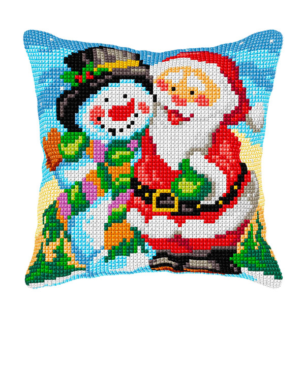 Broderikit Kudde Vänner