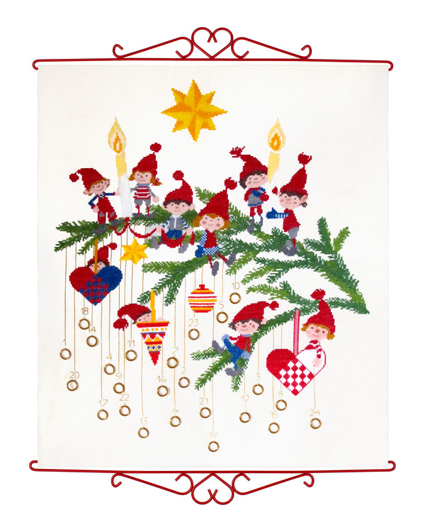 Broderikit Kalender Nissarna