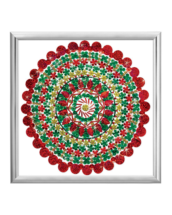Zendazzle Rød/grønn Mandala