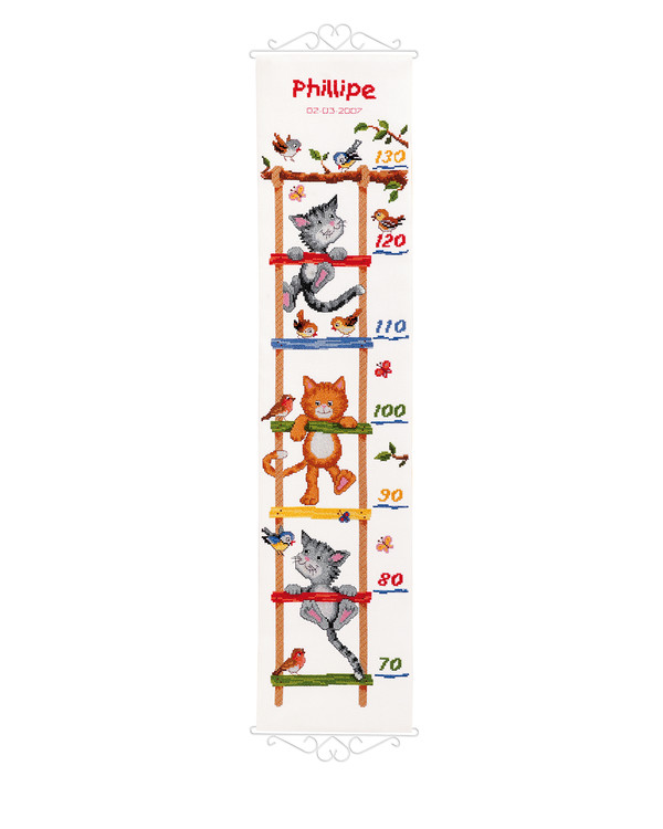 Broderikit Måttvepa Kattbus