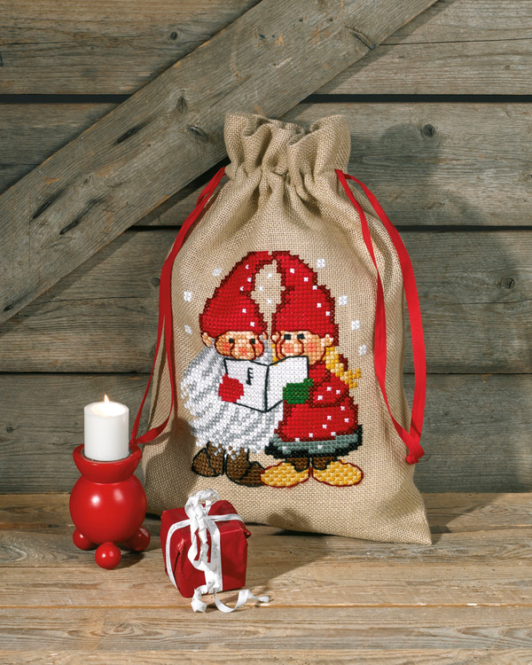 Geschenkesack Wichtelpaar