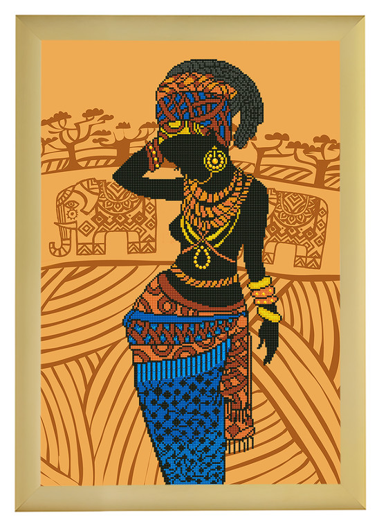 Diamond Dotz Afrikansk prinsesse