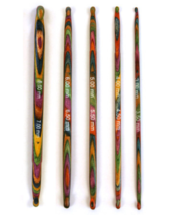 Heklenåler dobbeltsidige Symfonie Knitpro, 5-pk