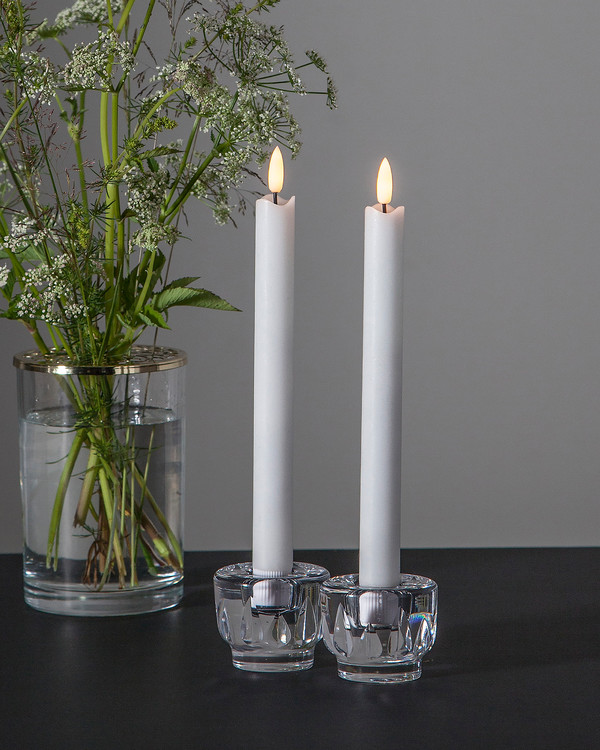 Antiklys Flamme 2-pak
