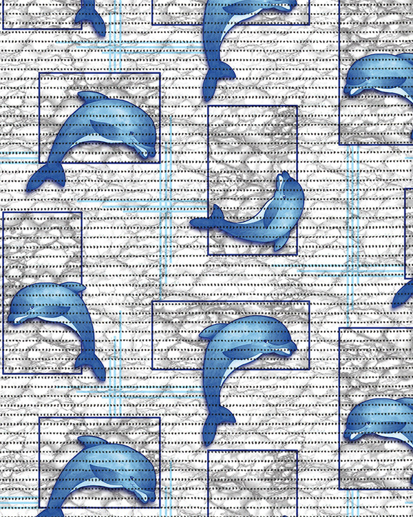 Aquamatta metervara Delfiner