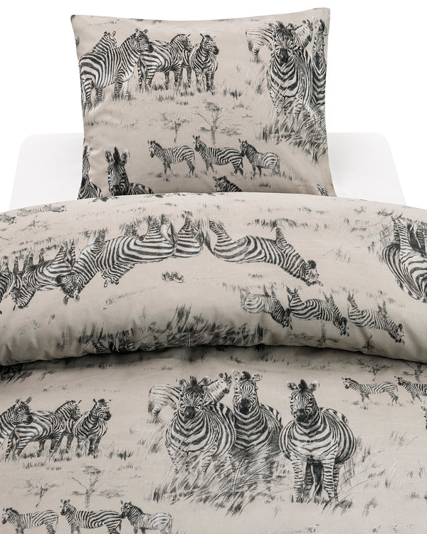 Sengetøysett Zebra Life 2 deler