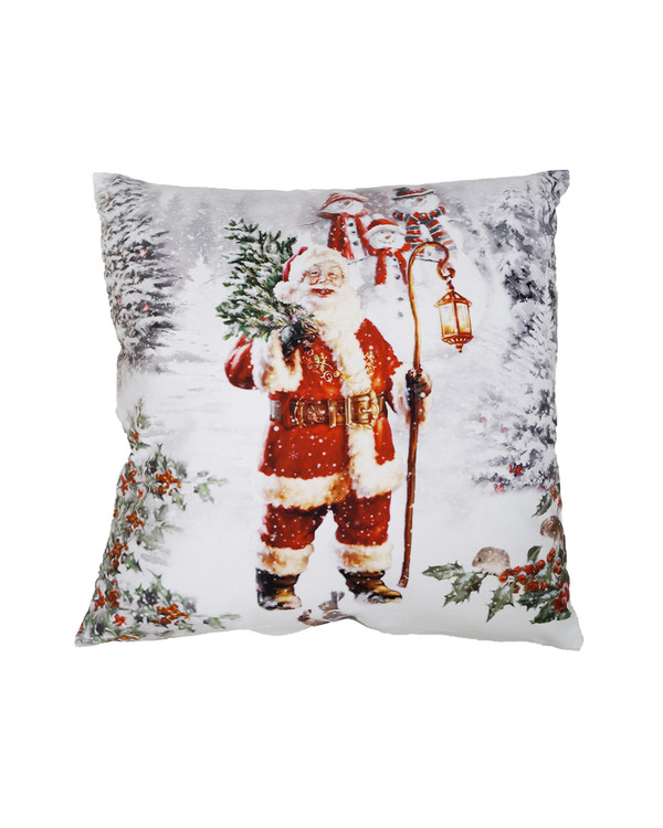Kuddfodral Jul Sammet Tomtefar