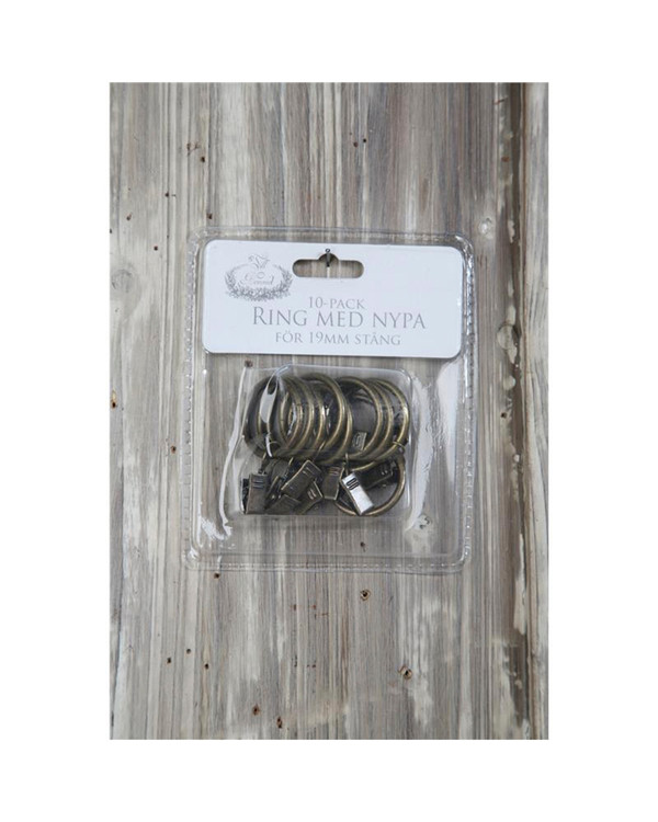 Gardinring Gull 19 mm 10-pk