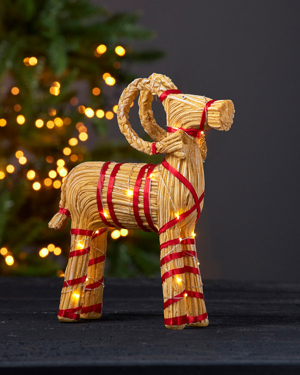 Juledekorasjon Halmbukk