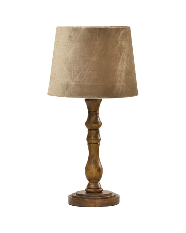 Bordlampe Elin Fløyel Lav