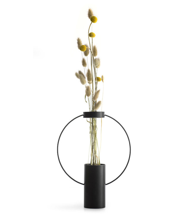 Moon Vase Liten Svart