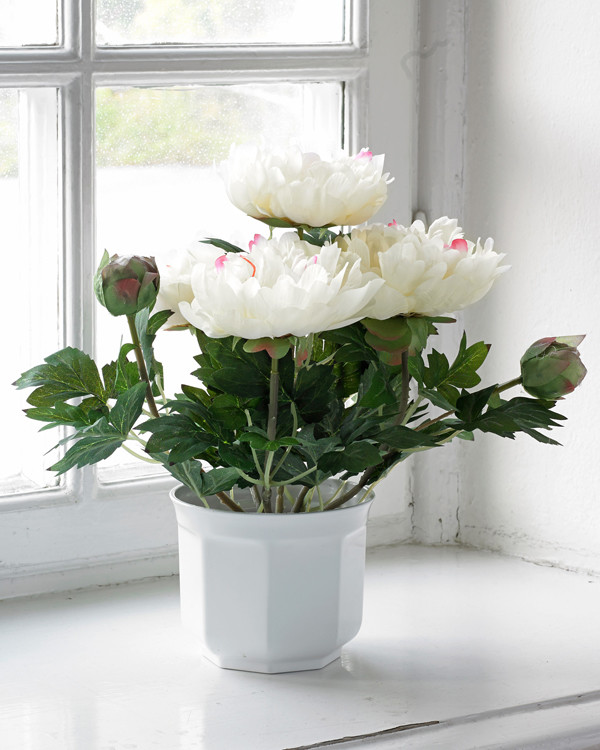 Kunstplante Pion