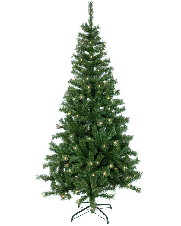 Juletræ med lys