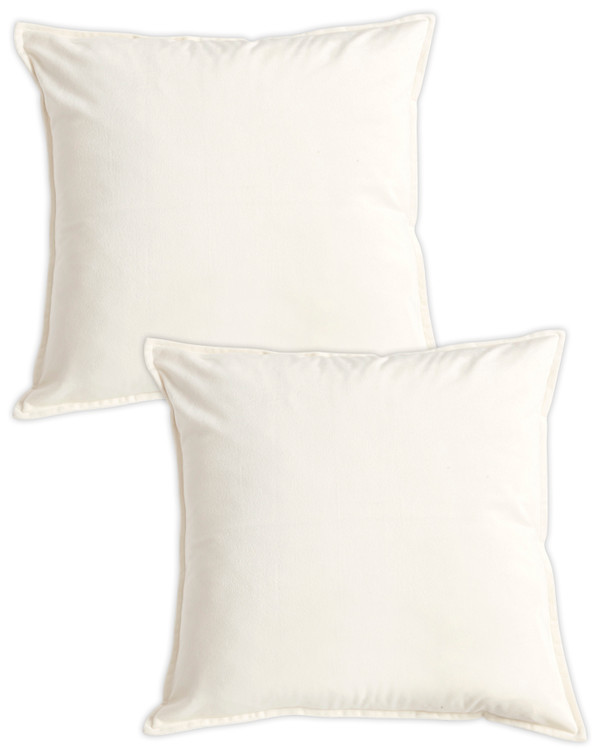 Kuddfodral Sammet 2-pack