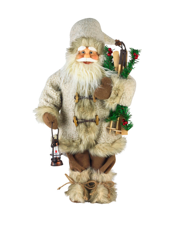 Juledekorasjon Nisse med ski