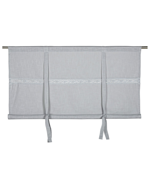 Roll-up gardin Sanna grå