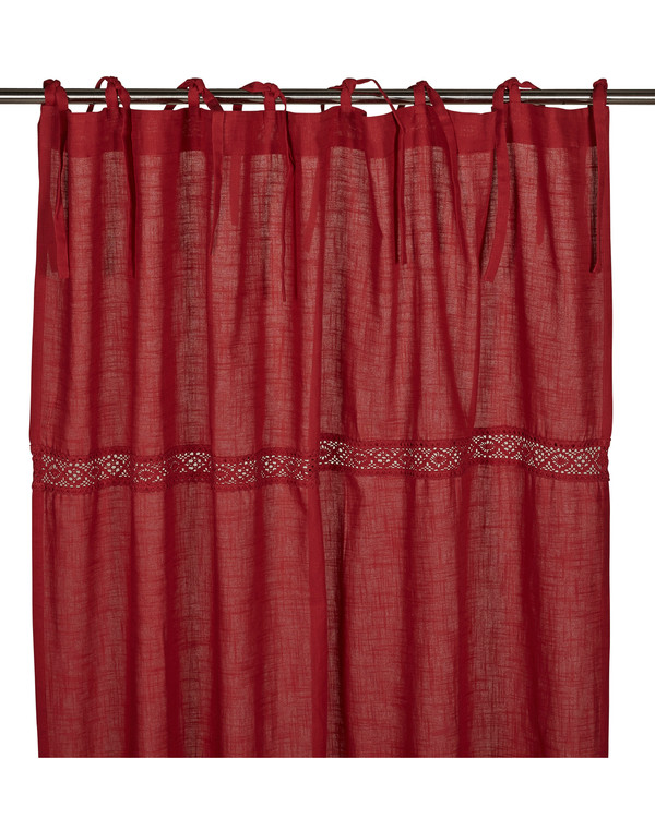 Knytbandslängd Sanna röd 2-pack
