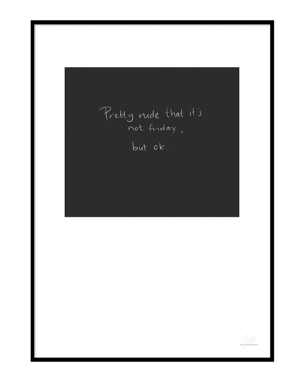 But ok Poster