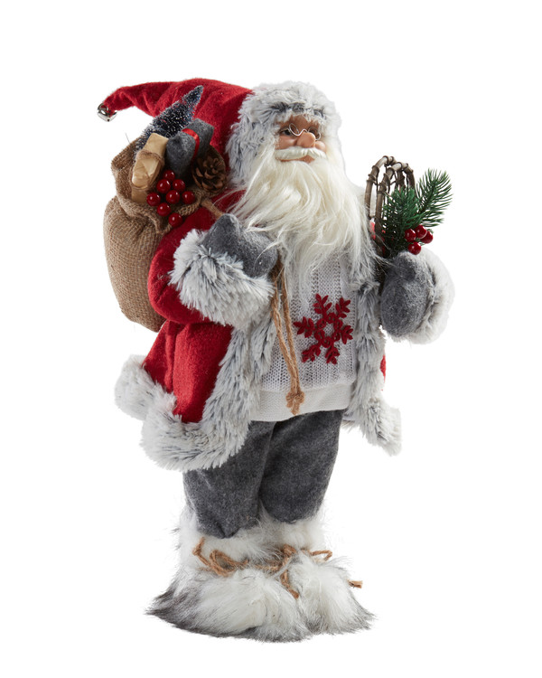 Juledekorasjon Nisse med sekk