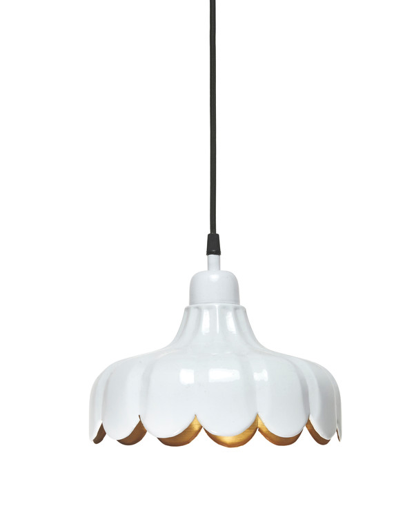 Loft/pendellampe hvid 24 cm