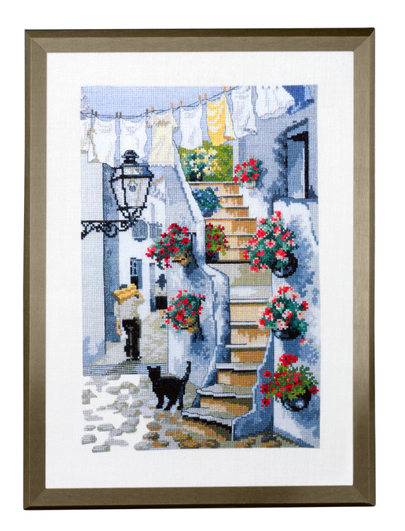 Broderikit Tavla Spanska gatan