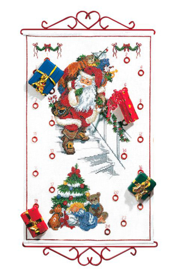 Broderipakke Kalender Smyger i trappen
