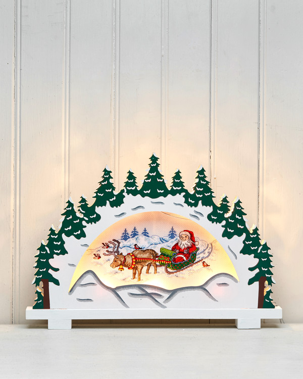 Broderi Slädåkning