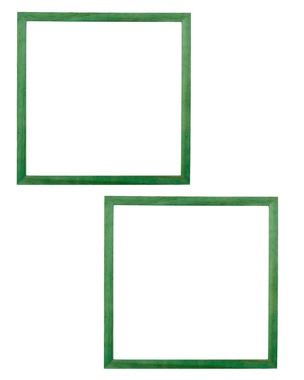 Ramme grønn 22x22 cm 2-pk